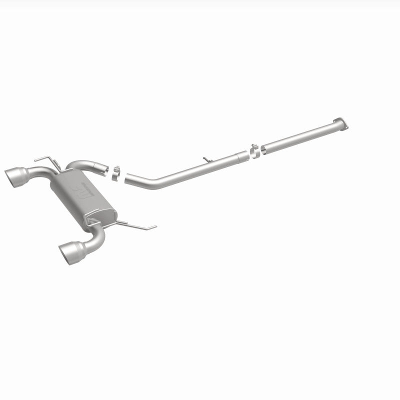 MagnaFlow Cat-Back 03-09 Nissan 350Z Street SS 2.5in Dual Split Rear Exit Polished 4.5in Tips