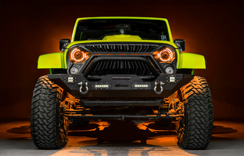 ORACLE Lighting 0718 Jeep Wrangler JK Oculus 7in ColorSHIFT BiLED Projector Headlights