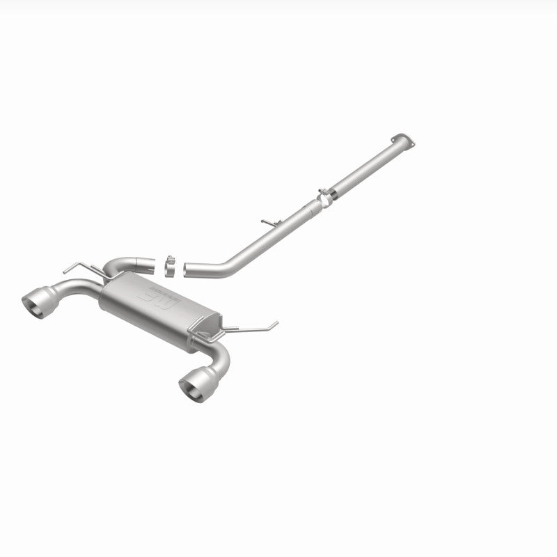 MagnaFlow Cat-Back 03-09 Nissan 350Z Street SS 2.5in Dual Split Rear Exit Polished 4.5in Tips