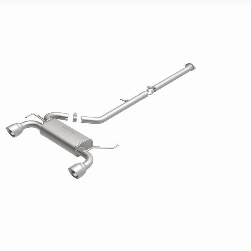 MagnaFlow Cat-Back 03-09 Nissan 350Z Street SS 2.5in Dual Split Rear Exit Polished 4.5in Tips