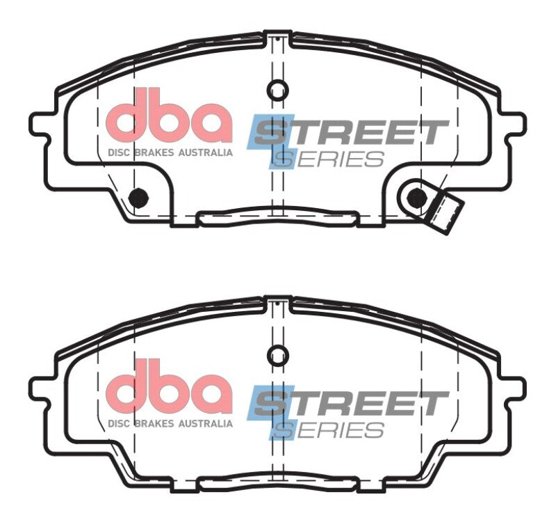 DBA 00-09 Honda S2000 Front Street Series Brake Pads