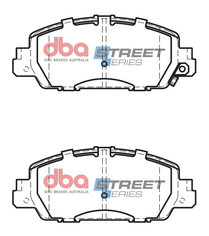 DBA 16-18 Honda Accord LX/EX/EX-L Street Series Front Brake Pads