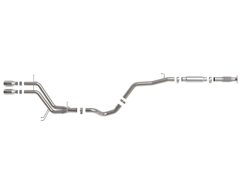 aFe Takeda 2-1/2in to 3in SS-304 Cat-Back Exhaust w/ Polished Tips 13-17 Hyundai Veloster L4-1.6L