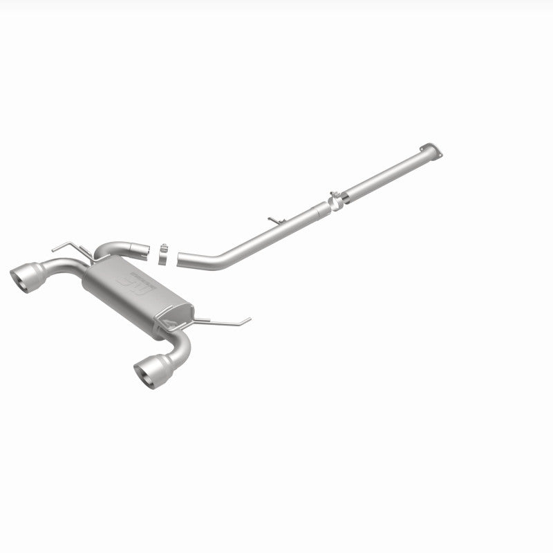 MagnaFlow Cat-Back 03-09 Nissan 350Z Street SS 2.5in Dual Split Rear Exit Polished 4.5in Tips
