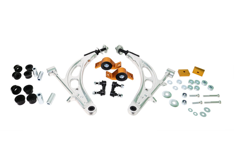 Whiteline 93-07 Subarau Impreza Front Lower Street Performance Alloy Control Arm Kit