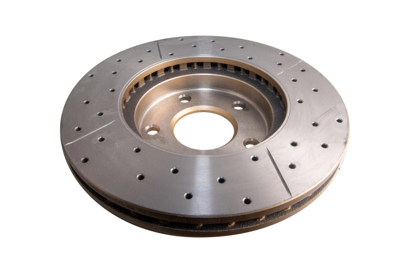 DBA 03-04 Infiniti M45 Front Drilled & Slotted Street Series Rotor