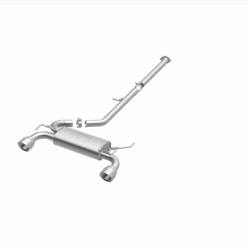 MagnaFlow Cat-Back 03-09 Nissan 350Z Street SS 2.5in Dual Split Rear Exit Polished 4.5in Tips