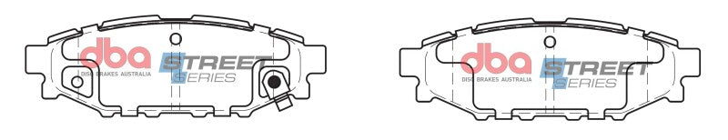 DBA 13-16 Scion FR-S (Solid Rear Rotor) Street Series Rear Brake Pads