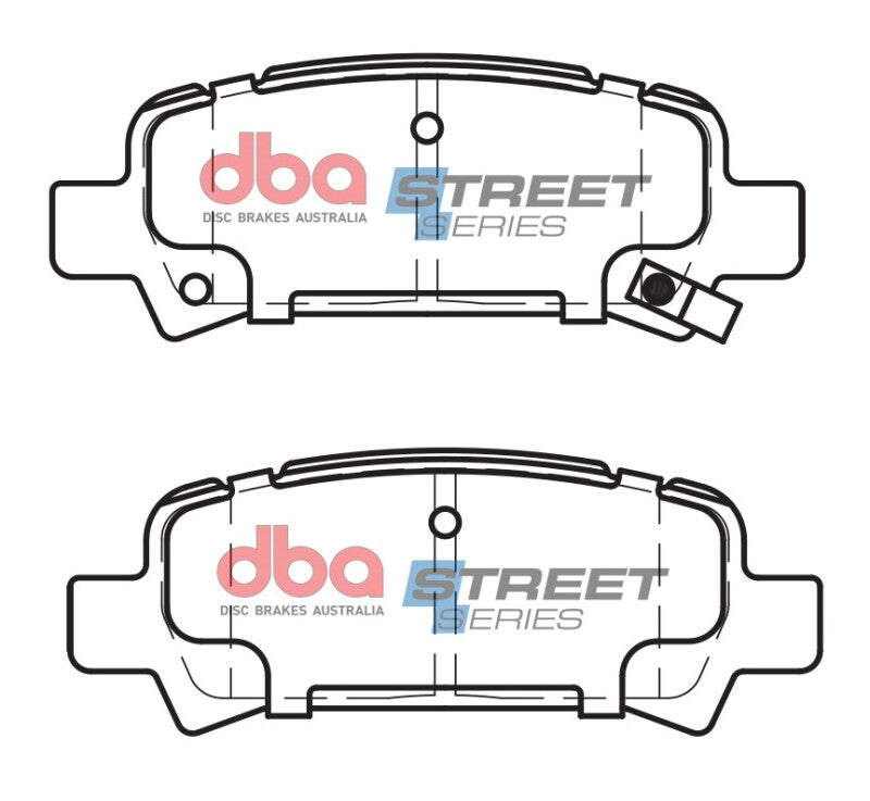 DBA 99-03 Subaru Impreza RS Street Series Rear Brake Pads