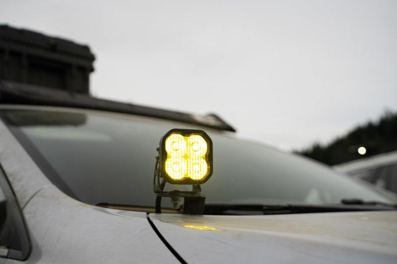 Diode Dynamics 18-21 Subaru Crosstrek Pro SS3 LED Ditch Light Kit - Yellow Combo