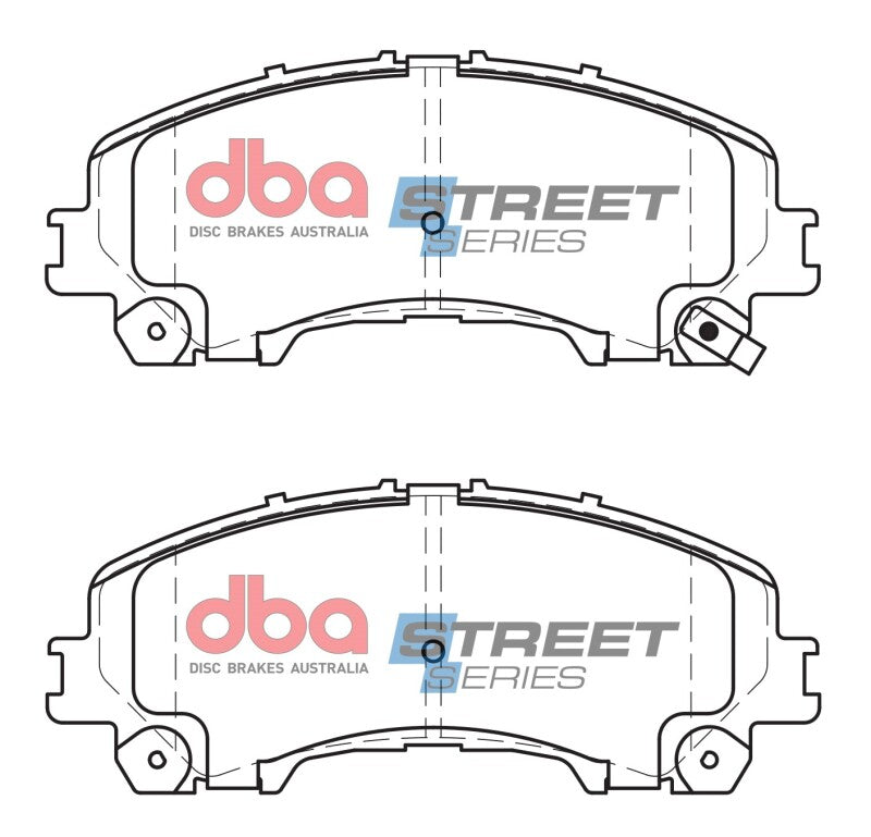 DBA 14-22 Infiniti Q50 (Base/Premium/Hybrid) Front Street Series Brake Pads