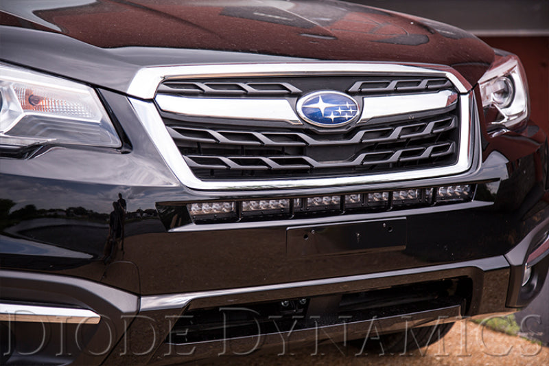 Diode Dynamics 30 In LED Light Bar Single Row Straight - Amber Combo Each Stage Series