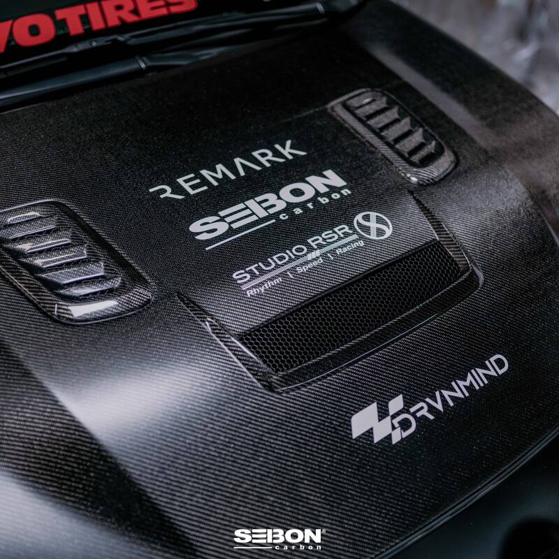 Seibon 2023 Toyota GR Corolla VS-Style Double-Sided Carbon Hood - Gloss Finish