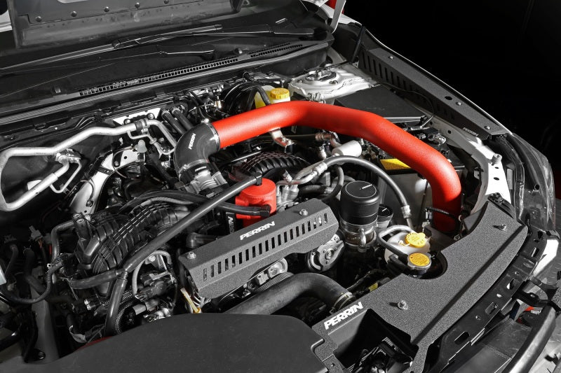 PERRIN 22-25 Subaru WRX Front Mount Intercooler Kit (Red Tubes & Silver Core)