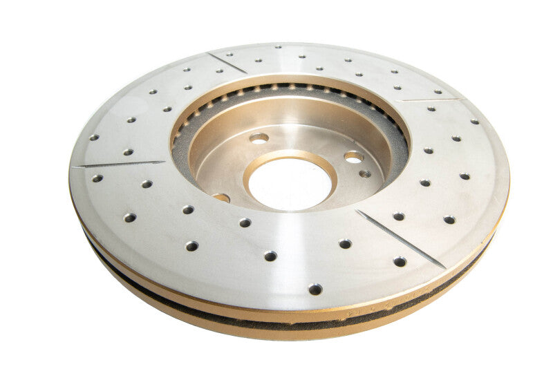 DBA 98 Mazda Protege (Front Caliper Cast No. 22-14) 1.8L Front Drilled & Slotted Street Series Rotor