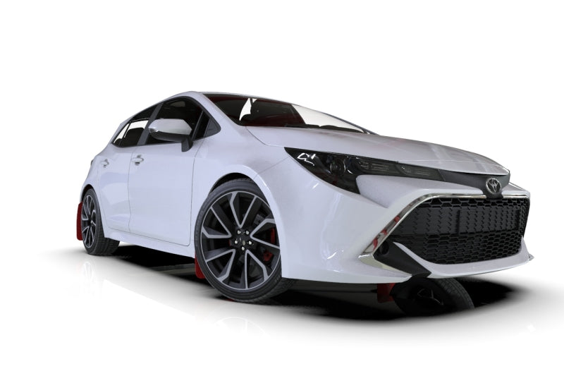 Rally Armor 18-25 Toyota Corolla Hatchback Blue UR Mud Flap White Logo
