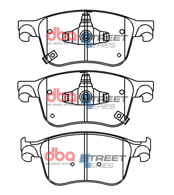 DBA 2017+ Honda Accord Street Series Front Brake Pads