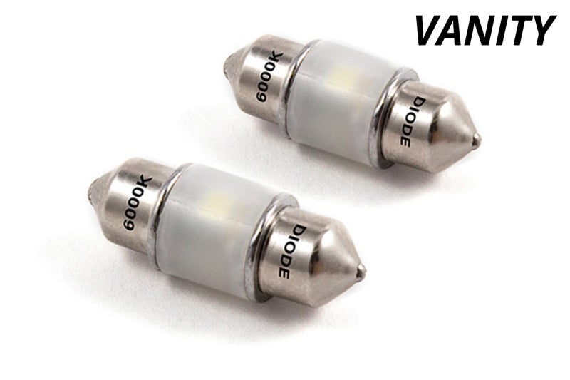 Diode Dynamics 29mm HP6 LED Bulb - Amber (Pair)