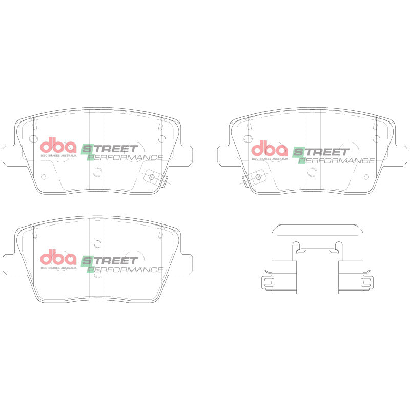 DBA 22-23 Hyundai Veloster/Veloster N Rear SP Performance Brake Pads