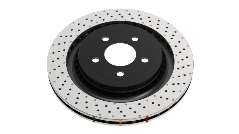DBA 04-17 Subaru WRX STi Rear Crossdrilled/Dimpled 4000 XD Series Rotor