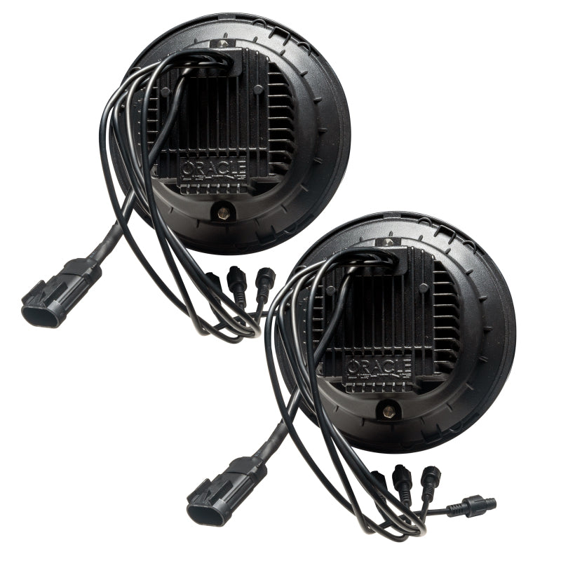ORACLE Lighting 0718 Jeep Wrangler JK Oculus 7in ColorSHIFT BiLED Projector Headlights