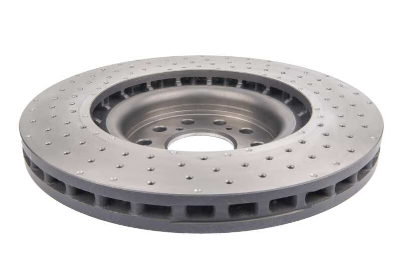 DBA 17-20 Honda Civic Type R Hatch Front 4000 Series Cross Drilled Rotor
