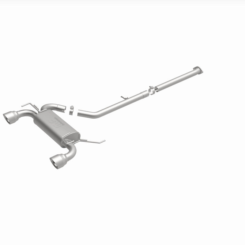 MagnaFlow Cat-Back 03-09 Nissan 350Z Street SS 2.5in Dual Split Rear Exit Polished 4.5in Tips