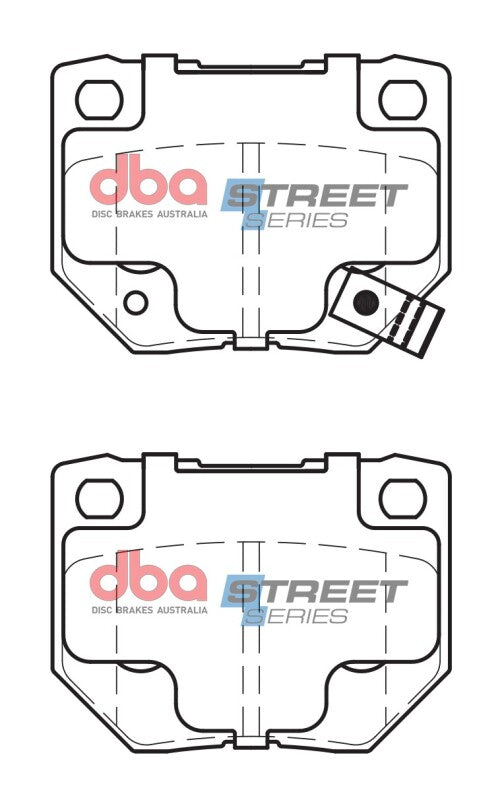 DBA 90-96 Nissan 300ZX Rear Street Series Brake Pads