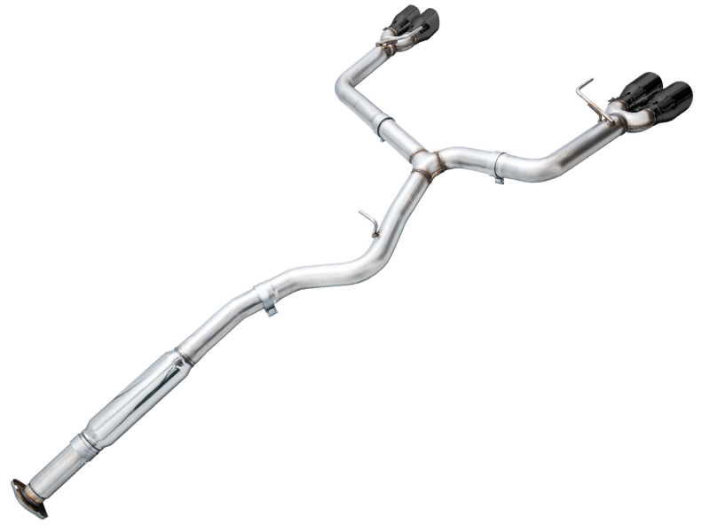 AWE Tuning 2022+ VB Subaru WRX Track Edition Exhaust - Diamond Black Tips