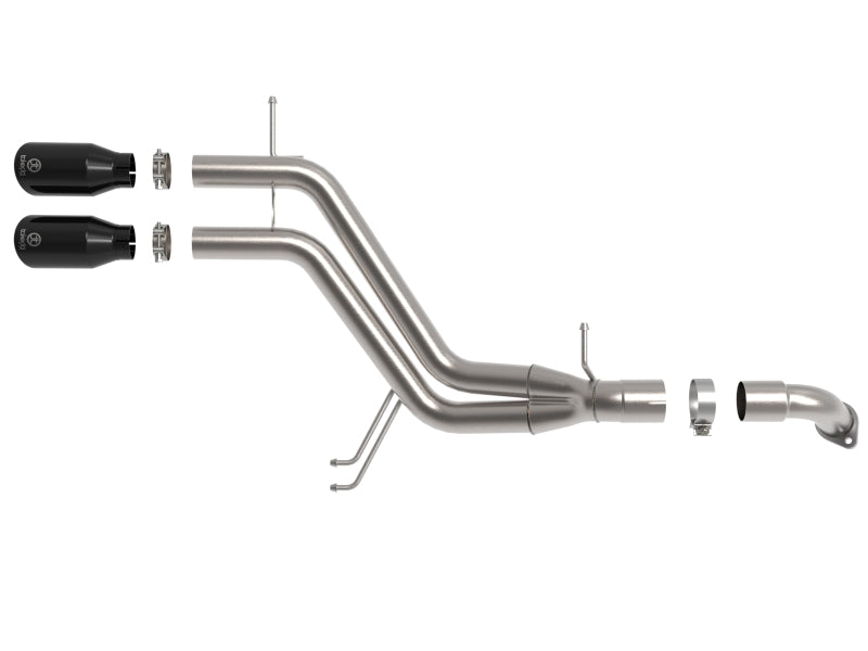 aFe Takeda 13-17 Hyundai Veloster L4-1.6L 2-1/2in 304 SS Axle-Back Exhaust w/ Black Tips