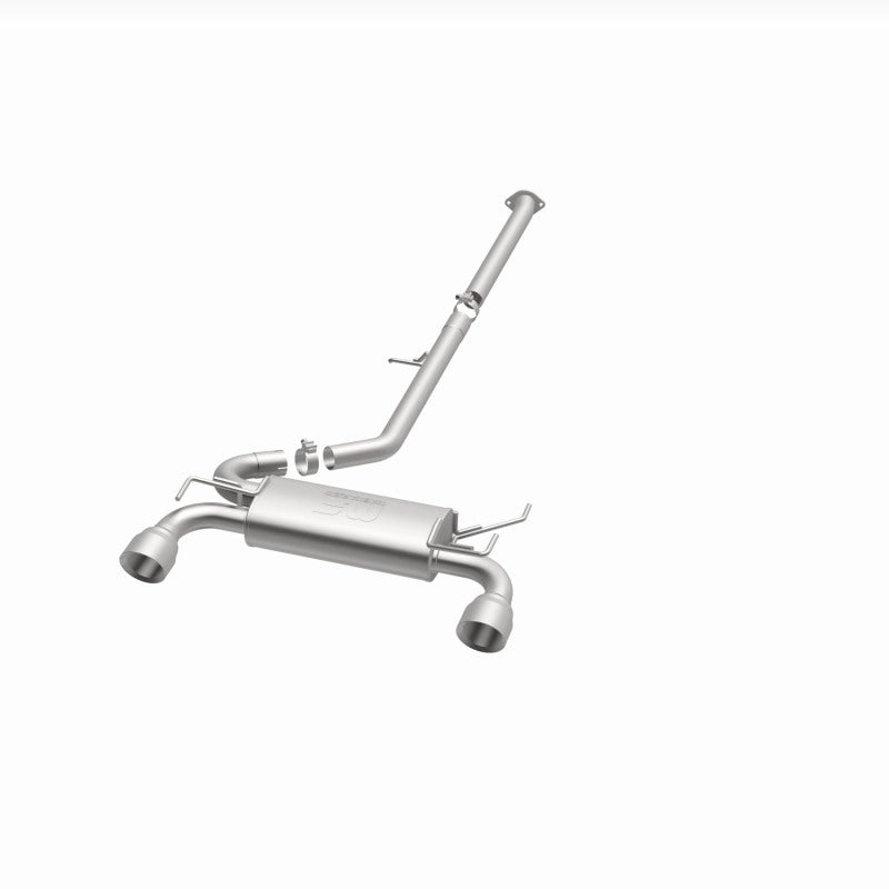 MagnaFlow Cat-Back 03-09 Nissan 350Z Street SS 2.5in Dual Split Rear Exit Polished 4.5in Tips