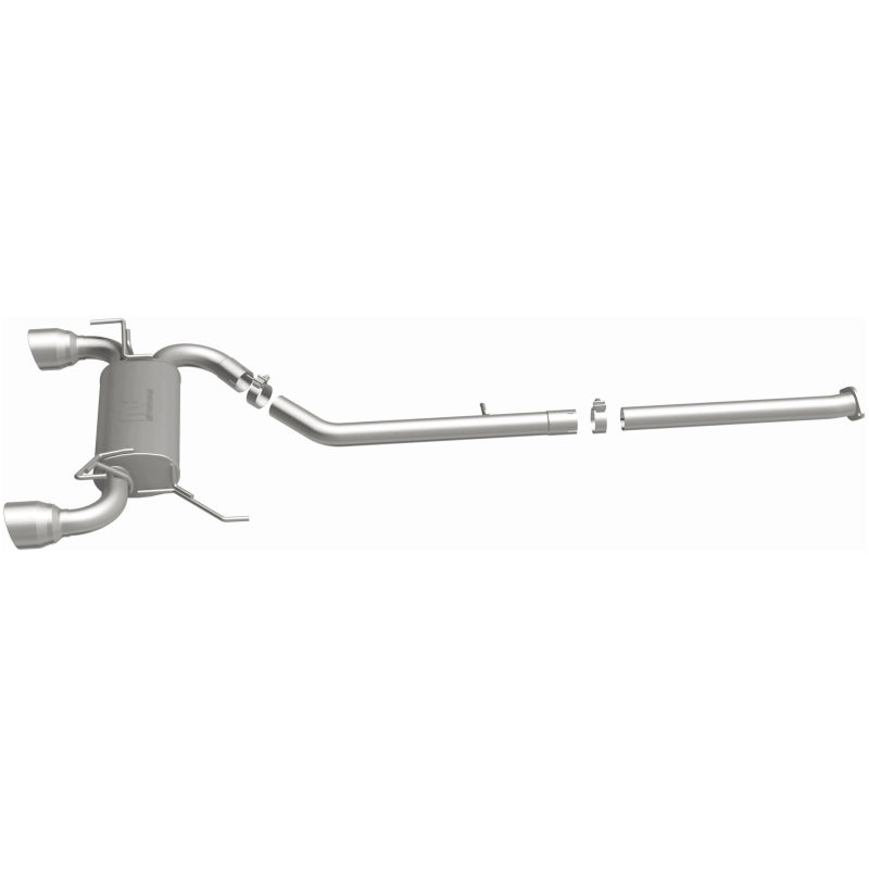 MagnaFlow Cat-Back 03-09 Nissan 350Z Street SS 2.5in Dual Split Rear Exit Polished 4.5in Tips