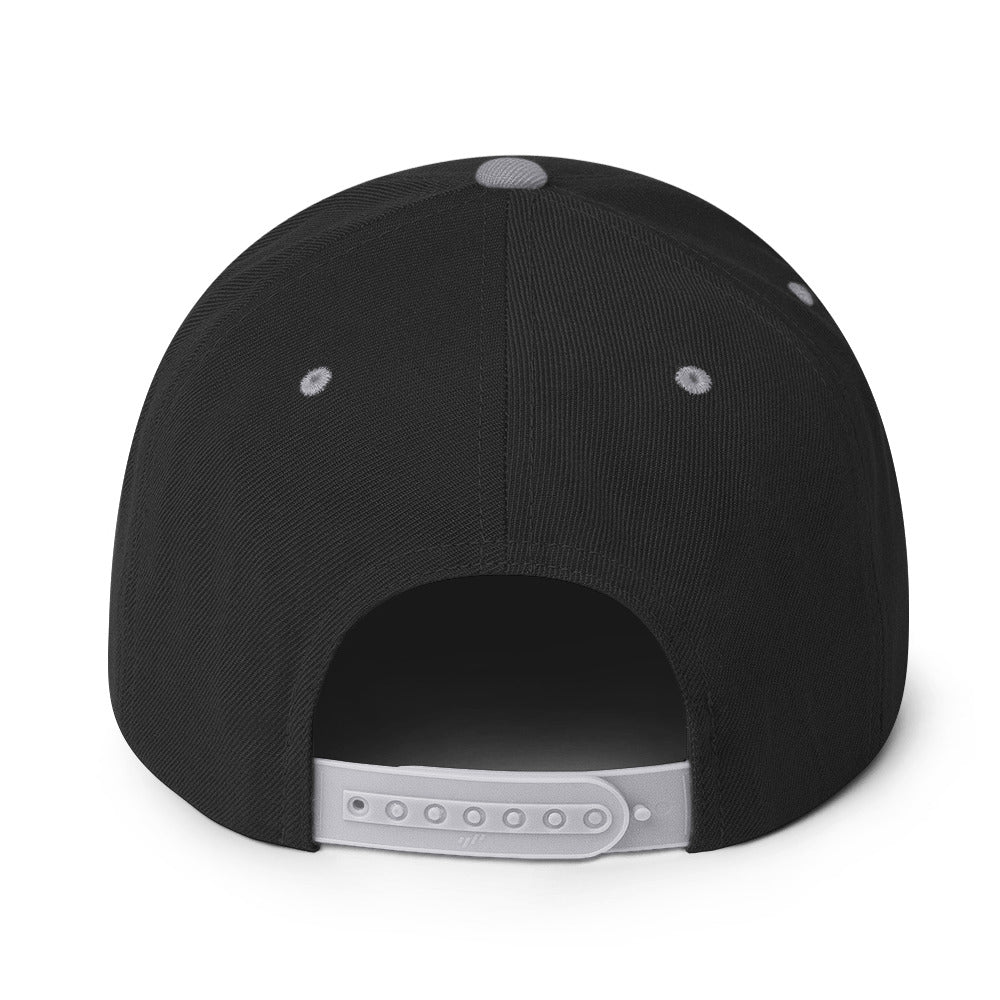 CLASSIC LOGO SNAPBACK - BLK/GRY