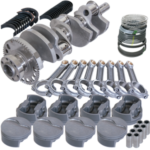 Eagle Chevy LS3 4.000in Crank 58 Tth Rlctor 6.125in I-Beam Rods 4.030in Pistons Rotating Assembly