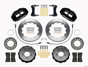 Wilwood Narrow Superlite 6R Front Hat Kit 12.88in 2005-Up Mazda Miata w/ Lines