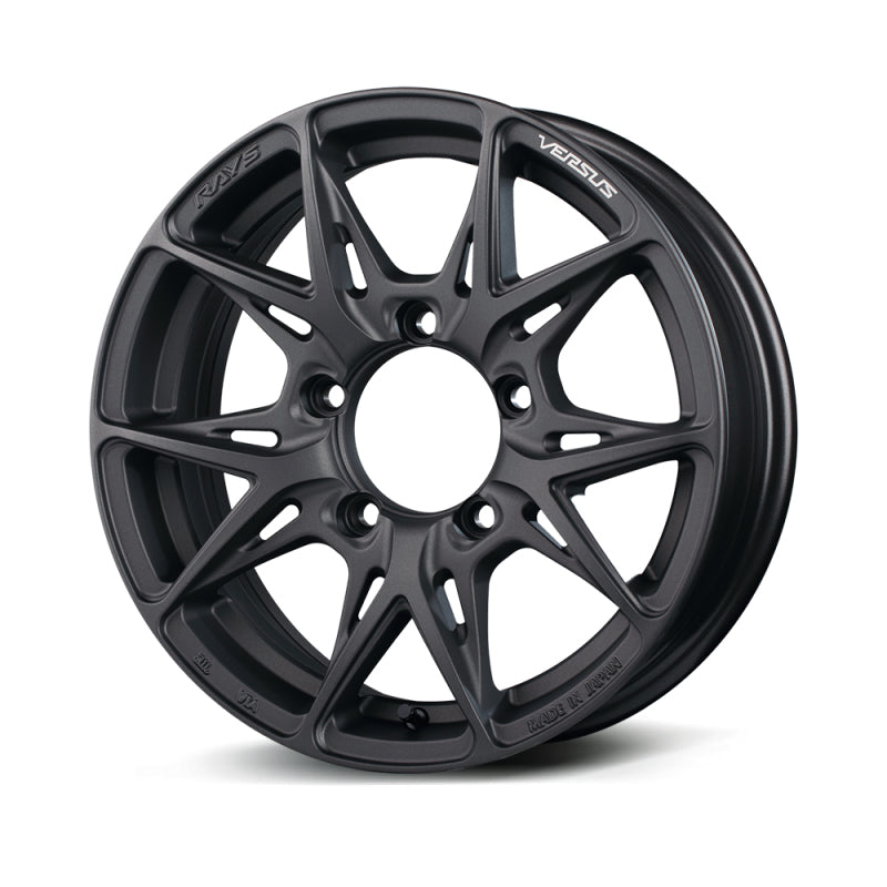 Versus VV21SX 16X6.0 +05 5x139.7 Matte Super Dark Gunmetal