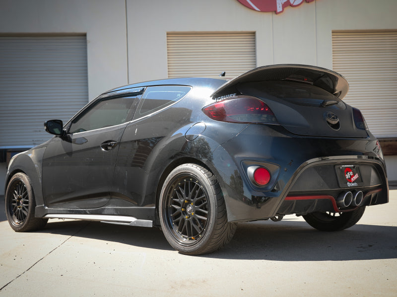 aFe Takeda 13-17 Hyundai Veloster L4-1.6L 2-1/2in 304 SS Axle-Back Exhaust w/ Polished Tips