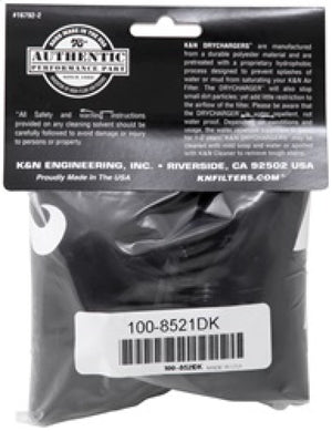 K&N Air Filter Wrap - Black - 4.313in Base ID x 4.75in Top ID x 6.75in H