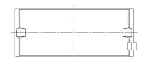 ACL Ford 4 2300cc OHV Twin Cam (Dual Spark Plug) .010in Oversized High Performance Main Bearing Set
