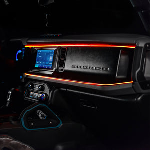 Oracle 21-25 Ford Bronco ColorSHIFT LED Interior Dash Board Kit