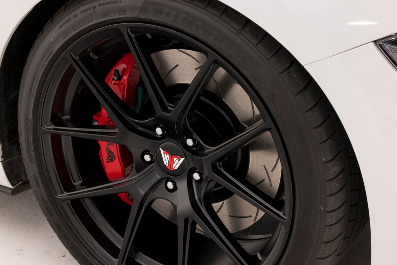 DBA 2017+ Subaru STi Front Drilled/Slotted 4000 Series Rotor