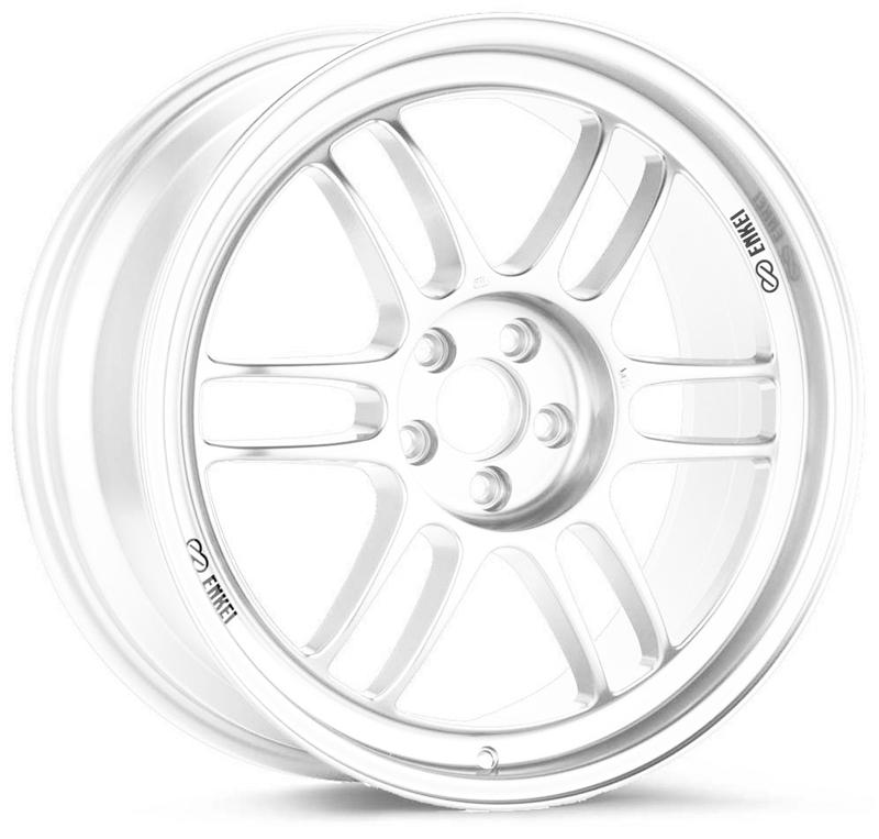 Enkei RPF1 17x9 5x114.3 22mm Offset 73mm Bore Vanquish White Wheel