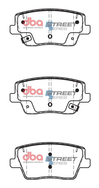 DBA 22-23 Hyundai Veloster (300mm Rear Rotor) Street Series Rear Brake Pads