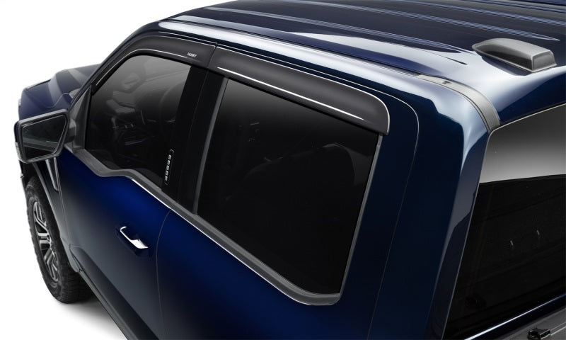 Husky Liners 18-23 Subaru Crosstrek Ventvisor Low Profile (4pc) - Smoke