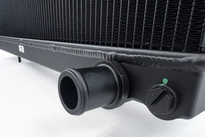 CSF R32 Nissan Skyline GT-R / GT-S Full Billet Aluminum High-Performance Radiator - Black Finish