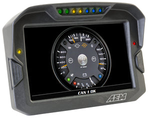 AEM CD-7 Logging GPS Enabled Race Dash Carbon Fiber Digital Display w/o VDM (CAN Input Only)