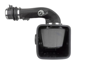 aFe 19-23 Nissan Patrol 4.8L L6 Track Series Carbon Fiber Intake System w/Pro DRY S Filter