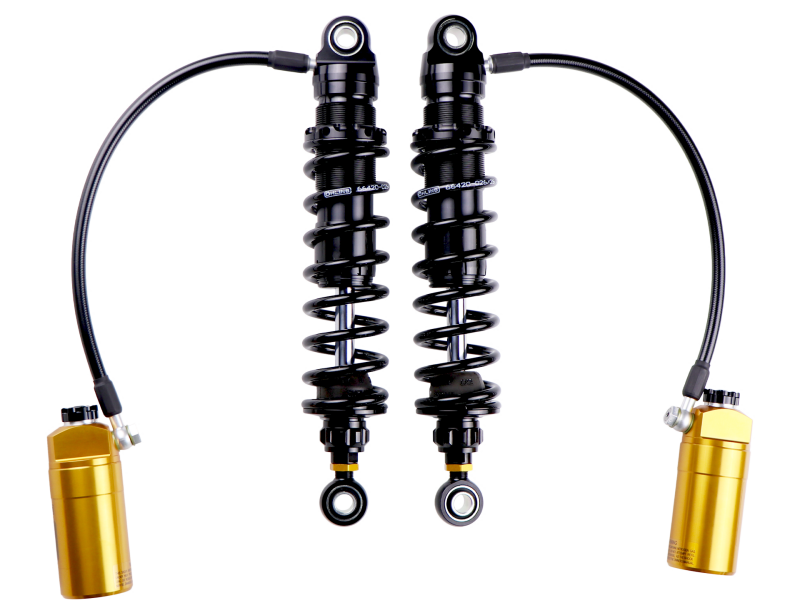 Ohlins 14-26  Harley FL Touring STX 36 Twin Blackline 13inShocks - Heavy Duty Springs