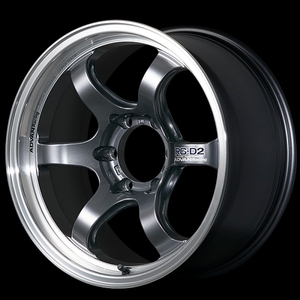 Advan RG-D2 for Truck 17x8.5 / -10 Offset / 6x139.7 / 112mm Bore / Machining and Racing Gunmetallic