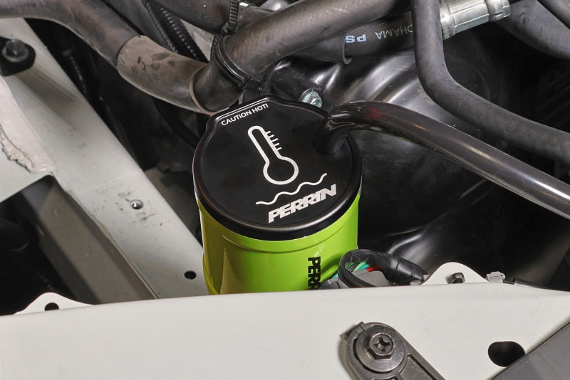 PERRIN 02-25 Subaru WRX / 04-21 STI / 13-25 BRZ/GR86/FRS/86 Coolant Overflow Tank - Neon Yellow